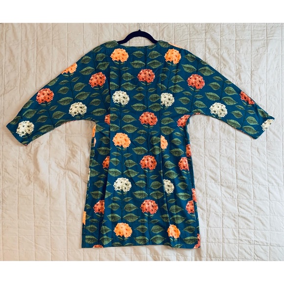 Nadinoo Fleurs Hydrangea for Anthropologie dress S - Picture 4 of 4